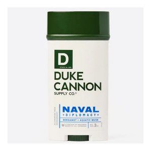 Duke Cannon Naval Diplomacy Aluminum Free Deodorant Made in USA Benefits Vets